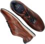 Bugatti Casual leren sneakers met versterkte hiel Brown Heren - Thumbnail 15