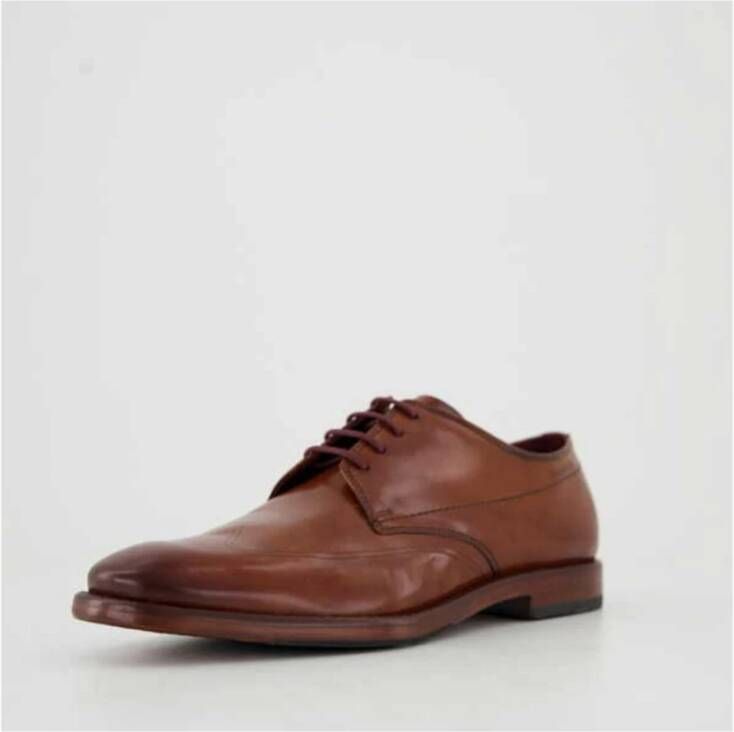 Bugatti Stijlvolle Heren Veterschoenen Brown Heren