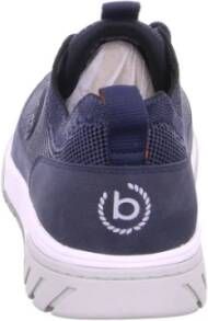 Bugatti Velours Veterschoenen Blue Heren