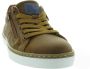 Bullboxer Casual Schoenen van Zwart Leer Brown Heren - Thumbnail 3