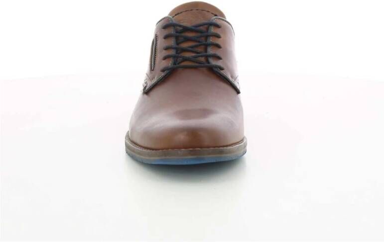 Bullboxer Herenschoenen Cognac Leer Brown Heren