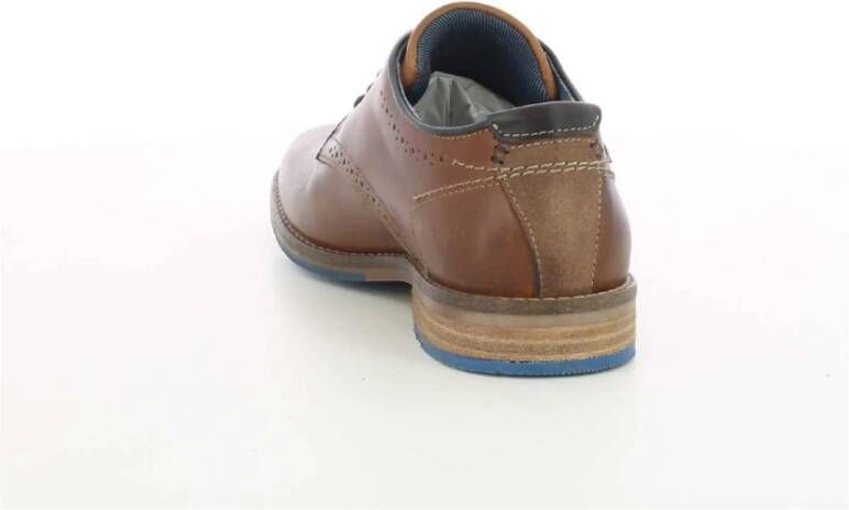 Bullboxer Herenschoenen Cognac Leer Brown Heren