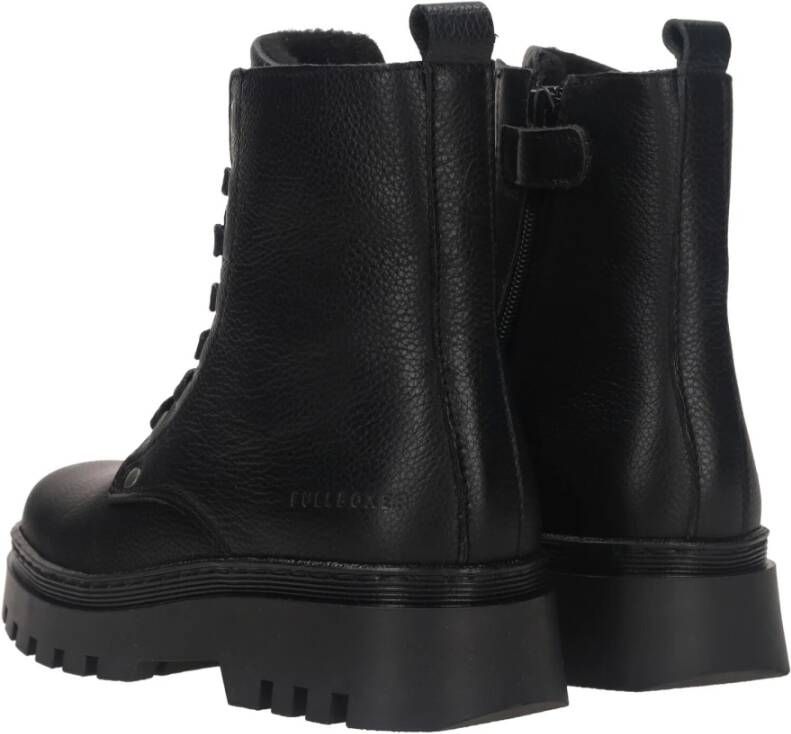 Bullboxer Rhonie Lace veterboot Zwart Dames