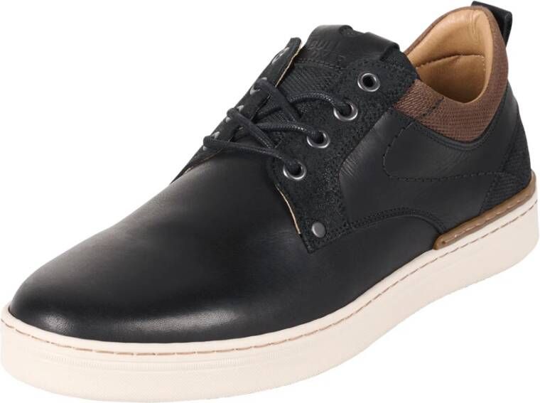 Bullboxer Stijlvolle Veterschoenen Black Heren