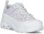 Burberry Witte canvas en leren lage sneakers White Dames - Thumbnail 2