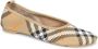 Burberry Baby Check Ballerina Flats Beige Dames - Thumbnail 2