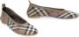 Burberry Ballet Flats met Check Motif Green Dames - Thumbnail 2