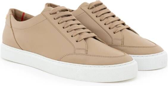 Burberry Beige Leren Sneaker Beige Dames