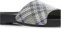 Burberry Beige Slip-On Sandalen met Check Motief Gray Heren - Thumbnail 4