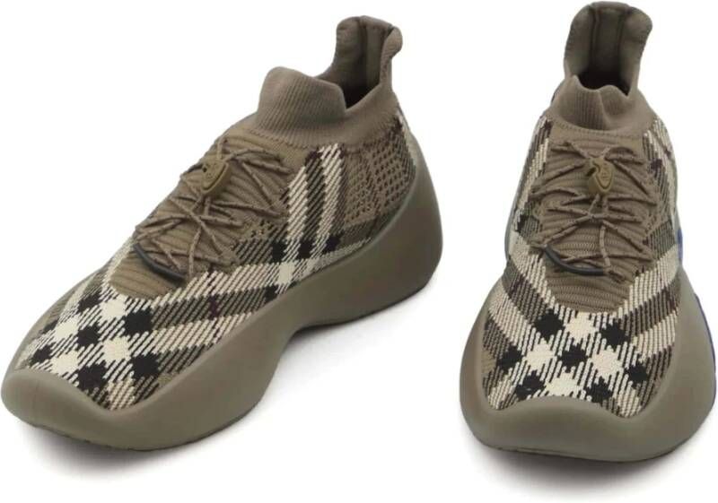 Burberry Casual Sneakers voor Mannen en Vrouwen Green Heren