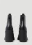 Burberry Slip-on Zwarte Laarzen met Check Inzetstukken Black Dames - Thumbnail 11