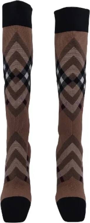 Burberry Cotton boots Brown Dames