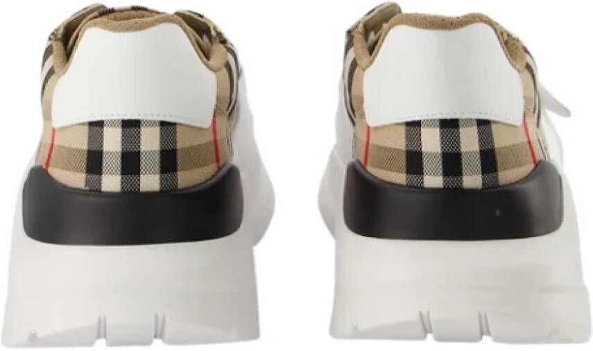 Burberry Cotton sneakers Beige Dames