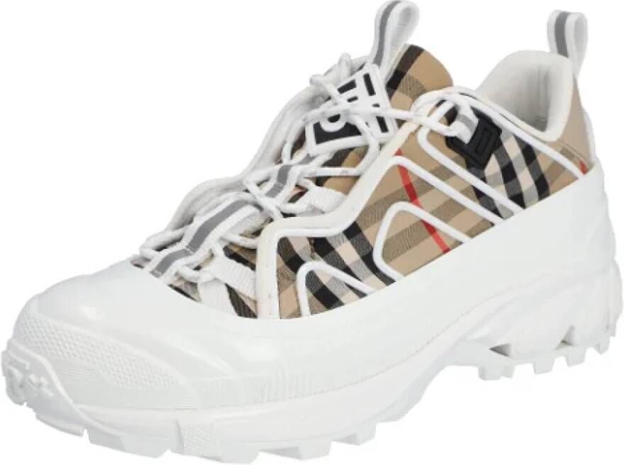 Burberry Cotton sneakers Multicolor Heren