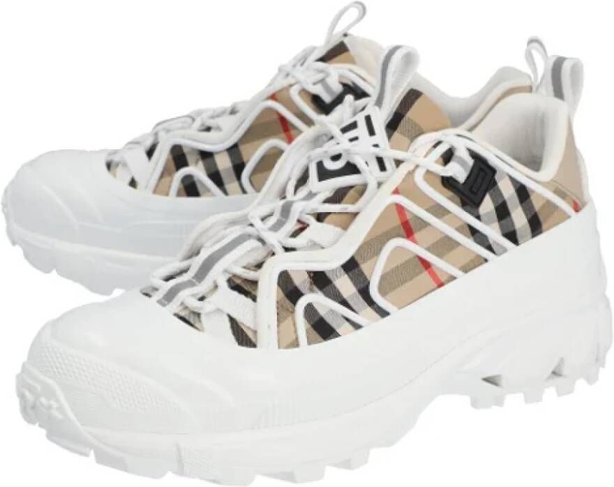 Burberry Cotton sneakers Multicolor Heren