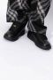 Burberry Zwarte Leren Box Sneakers Verhoogde Stijl Black Dames - Thumbnail 6