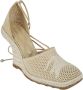 Burberry Gehakte Modieuze Schoenen Beige Dames - Thumbnail 2