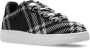 Burberry Geruite Gebreide Box sneakers Black Dames - Thumbnail 4