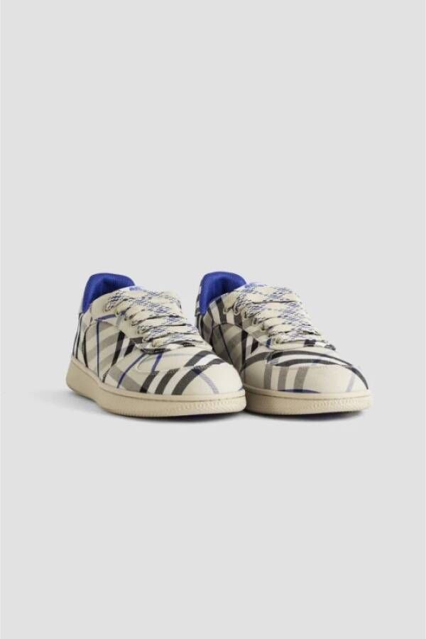 Burberry Geruite Terrace Sneakers Multicolor Heren