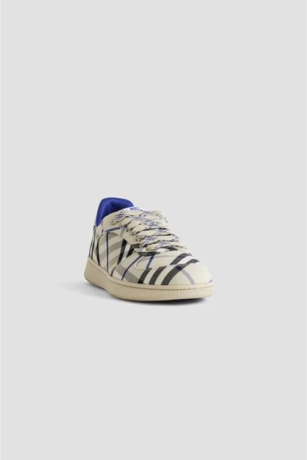 Burberry Geruite Terrace Sneakers Multicolor Heren