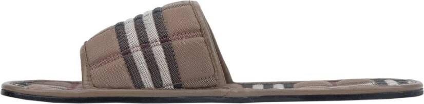 Burberry Heren Slip-On Sneakers Brown Heren