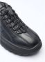 Burberry Italiaanse leren sneakers met toggle-sluiting Black Heren - Thumbnail 2