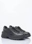 Burberry Italiaanse leren sneakers met toggle-sluiting Black Heren - Thumbnail 3