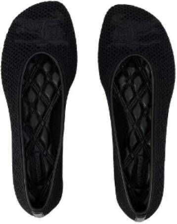 Burberry Leather flats Black Dames