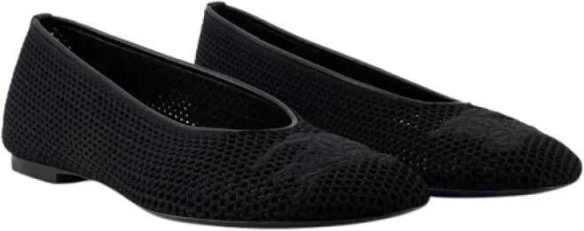 Burberry Leather flats Black Dames