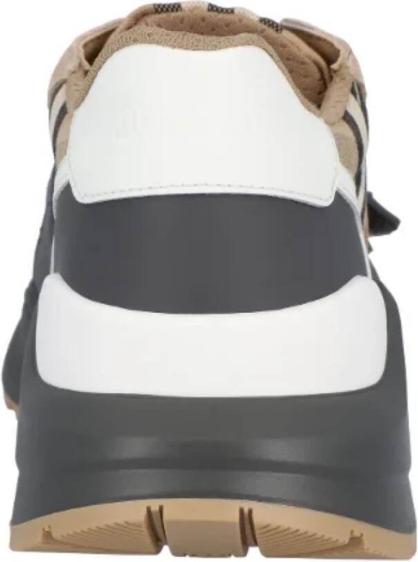 Burberry Leather sneakers Brown Dames