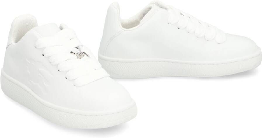 Burberry Leren lage sneakers White Dames