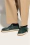 Burberry Leren schoenen Deck Low Green Heren - Thumbnail 2