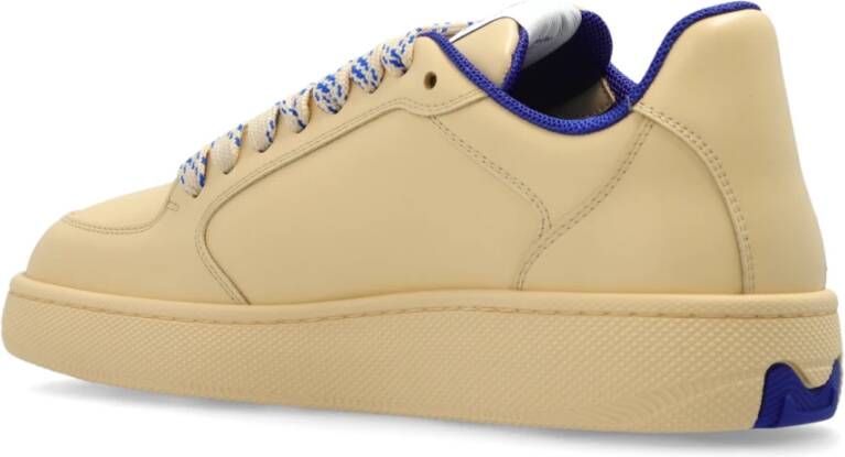 Burberry Leren sneakers Beige Dames