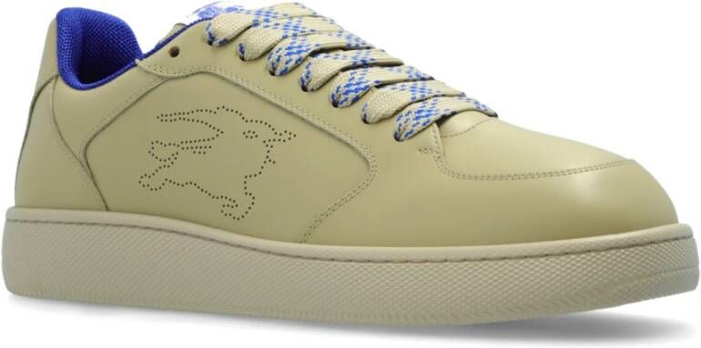 Burberry Leren sneakers Green Heren