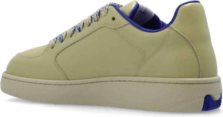 Burberry Leren sneakers Green Heren