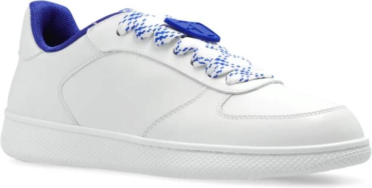 Burberry Leren Sneakers White Dames