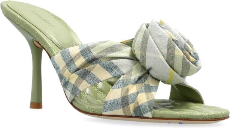 Burberry Muiltjes met hak Mews Green Dames