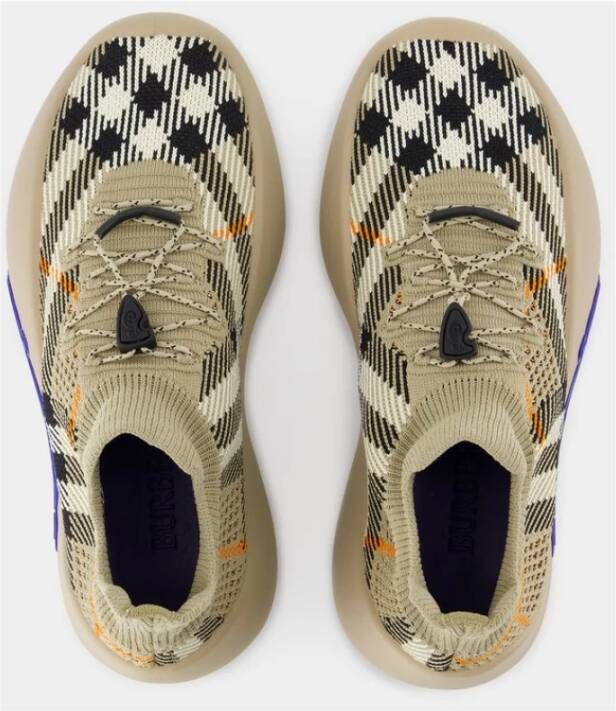 Burberry Neptune Sneakers Nylon Beige Dames