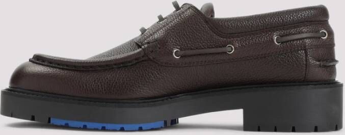 Burberry Neutrale Loafer Schoenen voor Mannen Brown Heren