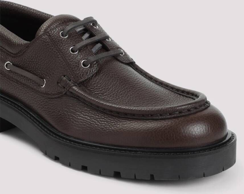 Burberry Neutrale Loafer Schoenen voor Mannen Brown Heren