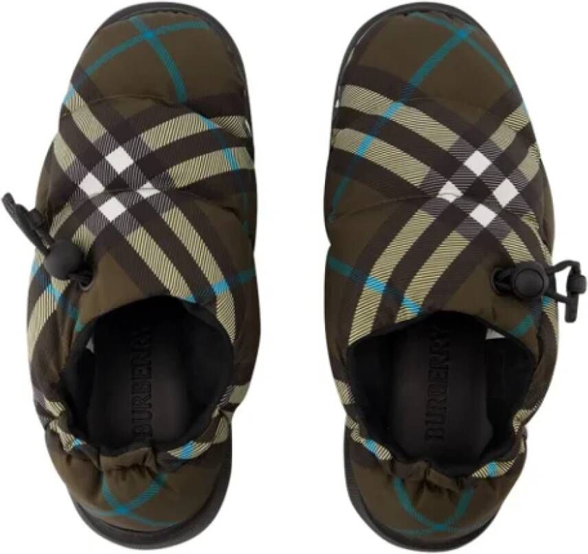 Burberry Nylon flats Multicolor Dames