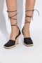 Burberry Plunge Wedge Espadrilles Black Dames - Thumbnail 2