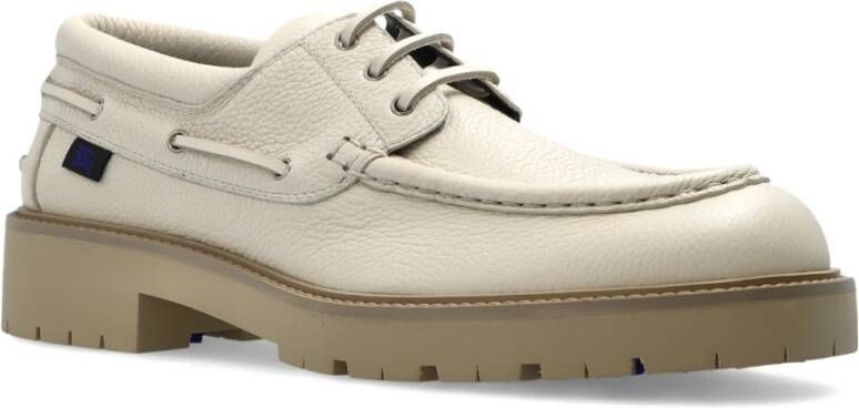 Burberry Raft veterschoenen Beige Heren