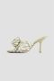 Burberry Rose Check Cotton Pumps Beige Dames - Thumbnail 4