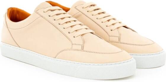 Burberry Roze Leren Sneaker Pink Dames