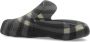 Burberry Rubberen slides met perforatie Black Heren - Thumbnail 5