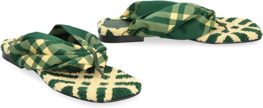 Burberry Sandals Green Dames