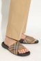 Burberry Slides Dive Beige Heren - Thumbnail 2