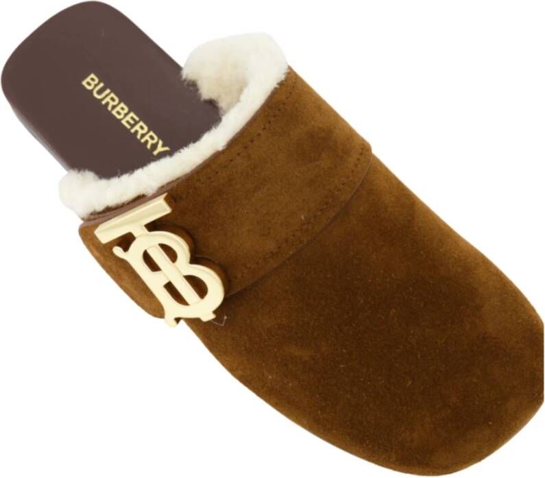 Burberry Slippers Bruin Dames