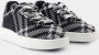 Burberry Geruite Gebreide Box sneakers Black Dames - Thumbnail 16